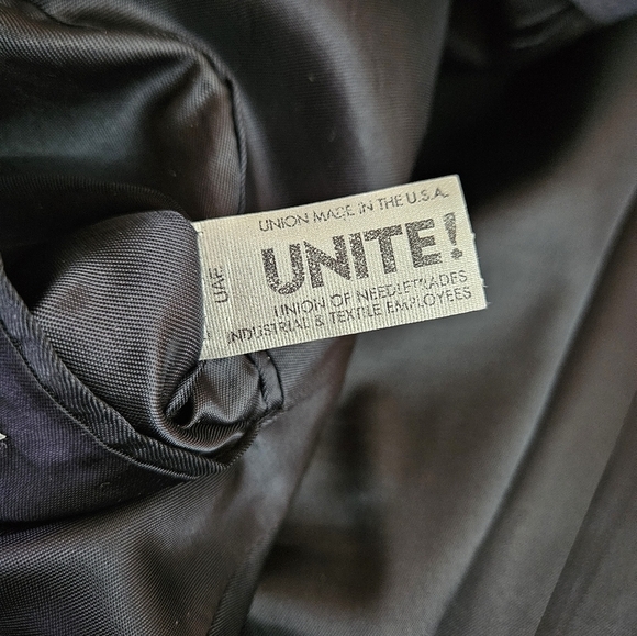 Givenchy Vintage Single Breast Tailored Pinstripe Blazer in Blue and Tan Sz 39S - Picture 8 of 16